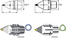 HSK T -  62,5°-55°-62,5°  SDNC N