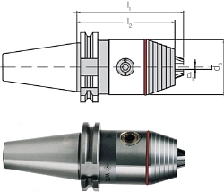 CNC-Přesné vrtačkové sklíčidlo SK DIN 69871 A