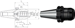 Hydraulický upínač SK DIN 69871 AD/B - TENDO E