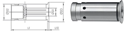 Mezipouzdra GZB - pro hydraulické upínače