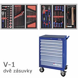 Dílenský vozík 7SL, osazený |  67kusů V-1 | 600kg | PRETEC